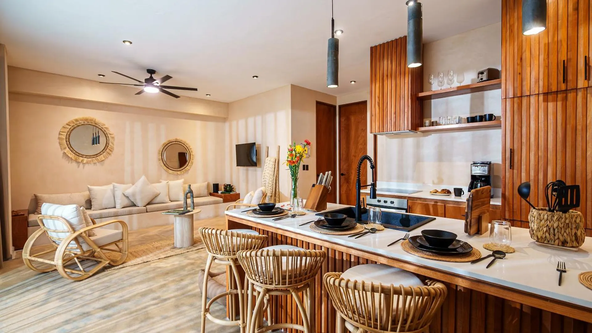 Your Dream Stay Pool Bikes & Near Every Hotspot Tulum Apartament